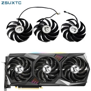 PLD09210S12HH MSI Geforce RTX3080 3080Ti RTX3060 3060 Ti Rtx 3070 3080 3090 게임용 X Trio 그래픽 카드 팬용 90M