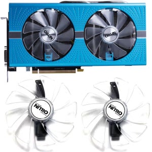 GPU 그래픽 팬, 사파이어 Nitro RX590 RX580 8G 오버클러킹 RX480 8G RX570 4G RX 470 4G GDDR5, 95mm CF1015H12D, 신제품
