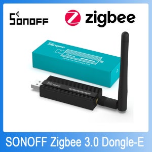 SONOFF Zigbee Dongle-E 3.0 USB 동글 ZHA 또는 Zigbee2MQTT를 통한 범용 ZigBee 게이트웨이 지원 SONOFF ZBMINI S26ZBR2 SN