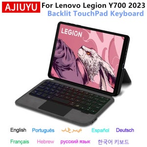 레노버 LEGION Y700 2023 8.8인치 TB-320F 320FC 태블릿 커버용 매직 키보드 케이스 Y700 2세대 터치패드 백라이트 키보드