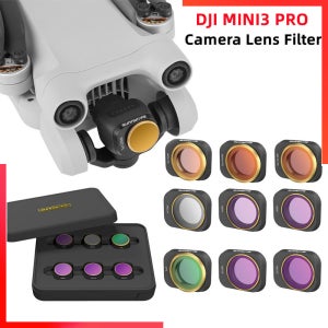 DJI Mini 3 Pro 드론 카메라 렌즈 필터 예비 부품 DJI Mavic Mini 3 Pro 용 4/8/16/32 ND NDPL CPL MCUV 필터 키트