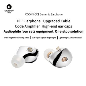 쿠니 CC1 유선 인이어 메탈 이어폰 신형 타입 C 인터페이스 고음질 HIFI 이어폰 HIFI 이어플러그 탈착식 QDC 인터페이스