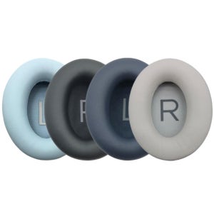 교체용 메모리 폼 스폰지 이어 패드 쿠션, Bose QC45 QuietComfort 45 헤드폰 소프트 단백질 가죽 이어패드