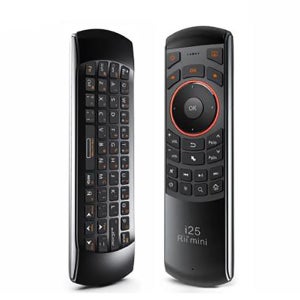 Rii i25 2.4G 미니 무선 에어 마우스 키보드, IR 원격 제어 PC Teclado 태블릿 스마트 안드로이드 TV 박스