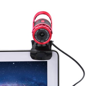 회전식 야간 투시경 웹캠 USB 고화질 웹캠 360도 마이크 클립온 컴퓨터 PC 노트북 노트북 웹 카메라