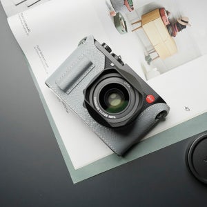 Mr.Stone Leica Q3 카메라 케이스 보호 케이스, 카메라 바디 수트 카메라, 수제 스타일 가죽, 손바닥 정품 가죽 가방