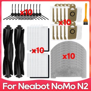 Neabot NoMo N2, Imou L11 Pro, Honiture Q6 Pro 호환 롤러 브러시 필터 걸레 먼지봉투 로봇 청소기 액세서리
