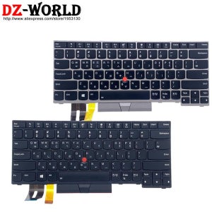 KR 한국어 백라이트 키보드 레노버 씽크패드 E480 E490 T480S L480 T490 T495 L380 L390 요가 L490 P43s E485 E495 노트북 01YP311