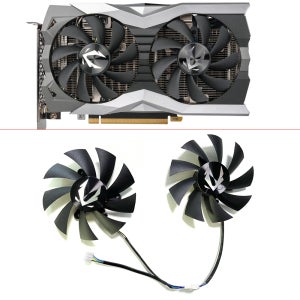 Zotac GeForce RTX 2060 2070 슈퍼 미니 비디오 카드 냉각 팬용 새 87MM GA92A2H 0.35A GTX 1660 1660Ti 그래픽 팬