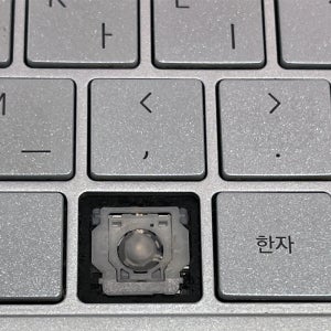 삼성 NT950XCJ 950XCR 실버 노트북 키보드 키 및 클립용 교체 키캡 키 힌지