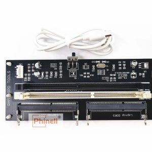 새로운 DDR4 DDR3 메모리 Bios ROM SPD EP 읽기 및 쓰기 잠금 잠금 해제 SN 용량 수정 브랜드 오버클럭 프로그래머 수리 도구