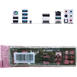 오리지널 IO I/O 쉴드 백플레이트, ASUS TUF 게이밍 B550M-PLUS, TUF 게이밍 B450M-PRO S 마더보드 베젤 배플