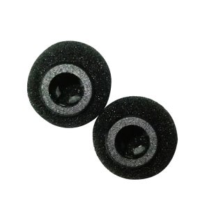 Canfon 2pcs Lavalier Mic 폼 윈드 스크린 커버 (ABS 플라스틱 홀더 포함) SONY UWP V1/D11D/21 Wiereless 마이크와 호환 가능