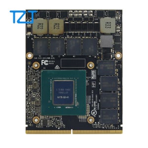 TZT 기존 GTX1070M GTX 1070 비디오 카드 그래픽 카드 N17E-G2-A1 Dell HP MSI Clevo용 8GB GDDR5 MXM