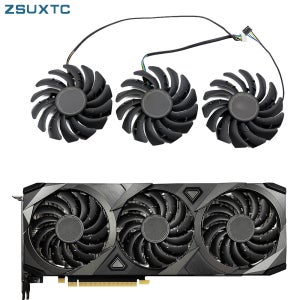 PLD09210S12HH 85mm RTX3080 RTX3070 쿨러 MSI Geforce RTX 3060 Ti 3070 3080 3080Ti 3090 Ventus 3X 게임용 그래
