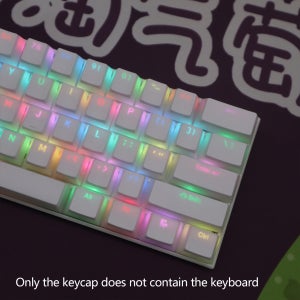 104 키 PBT 푸딩 키 캡 2 색 주입 OEM 프로필 Gateron Cherry MX 스위치 용 DIY 게임용 기계식 키보드 키 캡