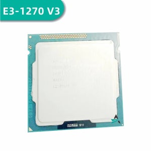 쿼드 코어 8 스레드 CPU 프로세서, Xeon E3-1270 v3 E3 1270 v3 E3 1270v3, 3.5 GHz L2 = 1M L3 = 8M 80W LGA 1150