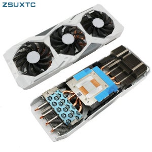 GIGABYTE RTX 2060 SUPER GAMING OC 3X WHITE GPU 쿨러 방열판용 팬이 있는 RTX2060 S 그래픽 카드 교체용 방열판