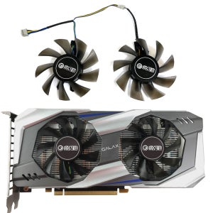 GTX 1060 GPU 선풍기, GALAX P106-100, KFA2, GALAX GTX 1060, 1050TI, 1050, 960, 950 그래픽 카드 냉각 선풍기, 75mm, 