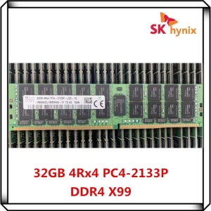 SK 하이닉스 DDR4 32GB 4Rx4 2133P PC4 2133MHz ECC REG RDIMM 서버 메모리 X99