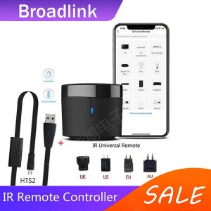 Broadlink RM4 미니 온도 습도 센서 WiFi IR 리모컨 에어컨 TV 셋톱 박스 Alexa와 함께 작동