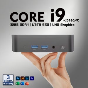 미니 PC 코어 i9 10980HK 윈도우 11 프로 32GB 램 1TB/2TB SSD 소형 포켓 컴퓨터 4K 60Hz WiFi6 BT5.2 게이밍 데스크탑 PC 휴대용