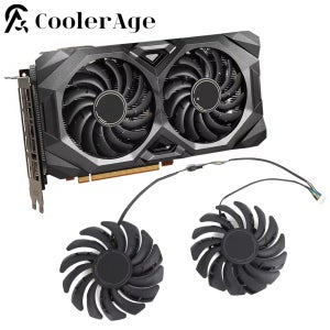 MSI 라데온 RX 5600 XT 5700 5700 XT MECH 87mm 비디오 카드 팬 쿨러, PLD09210S12HH RX5600XT RX5700 RX5700XT GPU 팬