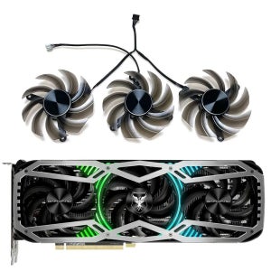 TH8015S2H-PCC01 FD8015U12D 비디오 카드 팬, Gainward RTX 3060Ti, 3070, 3070Ti, 3080, 3080Ti, 3090 Phoenix 비