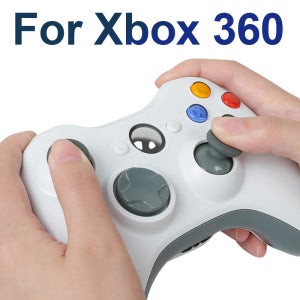Xbox 360 용 PC 게임 패드 2.4G 무선 게임 컨트롤러 게임 원격 조이스틱 3D 로커 게임 핸들 도구 부품