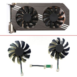 ZOTAC GeForce GTX 970 그래픽 카드 냉각 팬용 새 GA81S2U 75MM GTX970 쿨러 팬 교체