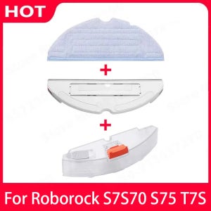 Roborock S7 S70 S75 T7S 전기 제어 물 탱크 예비 부품 진공 청소기 물 탱크 트레이 (걸레 천 액세서리 포함)