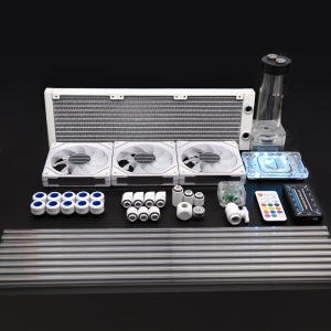 Syscooling DIY PC 수냉 쿨링 팬 키트 CPU 하드 튜브 수냉 키트용 방열판 키트