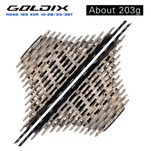 GOLDIX-12s 로드 xdr 카세트, 10-28T 10-33T 10-36t k7 스틸 cnc 경량 기어 전자 변속 r9270 r8170 레드