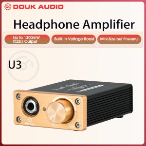 Douk Audio U3 미니 순수 클래스 A 헤드폰 앰프 HD580/HD600/HD650 헤드셋용 HiFi 초소형 홈 데스크탑 스테레오 앰프