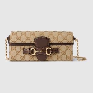 GUCCI 홀스빗 체인 지갑