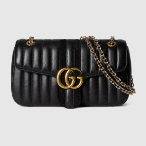 GUCCI [젯셋 GG 마몽] 미디엄 숄더백