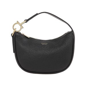 페라가모 로고 버클 미니 호보백 블랙 0785984 22 0965 NERO SS26 여성 노스사우스 XS 158546503