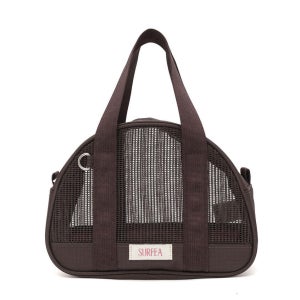 MINI BOWLING BAG_BROWN