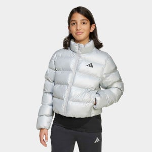 아디다스 ADIDAS 주니어 합성 다운 글램 재킷 JM1670