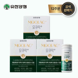 [모발유산균] 모큐락 플러스 LB-P9 와이즈바이옴 12주분 TV상품