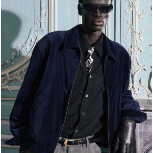 [티엔지티] Velvet Blouson (Navy) TNJU6F104N2