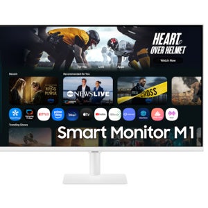 삼성전자 2025 스마트모니터 M1 M1EF 4K 화이트 (LS32FM1E3) LS32FM1E3UKXKR