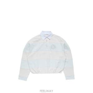 26FW 아크네 스튜디오 폴로 티셔츠 AI0190 AYG LIGHT BLUE