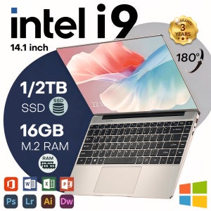 새로운 i9 PC 노트북 컴퓨터 윈도우 11 프로 인텔 코어 i9 10980HK/N150 16GB 1TB 게이밍 노트북 듀얼밴드 WiFi 6 코어 노트북