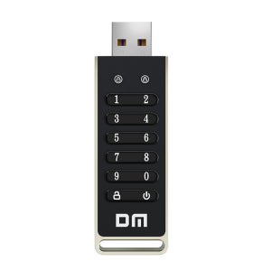 DM FD063 256비트 암호화 USB 드라이브 비밀번호 보안 플래시 드라이브 USB3.0 U 디스크 지원 리셋/삭제/자동 잠금 기능
