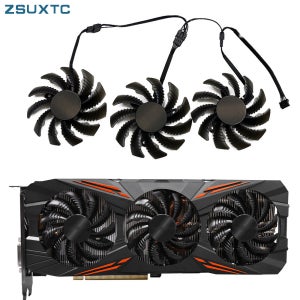75MM T 128010 SU 0.35A GTX1080 Gigabyte AORUS GTX 1060 1080 1070 Ti G1 게임용 팬 GTX 1070Ti G1 게임용 비디오 카