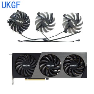 INNO3D GeForce RTX 4070 Ti 4070 X3 OC 비디오 카드 팬 85MM CF-12910S CF-12915S RTX4070Ti RTX4070 그래픽 카드 냉각 