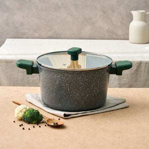 포레스트 엑스 세라믹코팅 인덕션겸용 주물 양수냄비 24CM