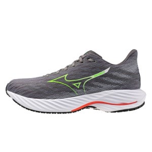 미즈노 웨이브 라이더 28 J1GC240352-Tradewinds/Green Gecko/MIZUNO Ignition Red