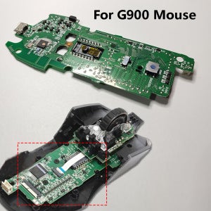 Logitech G900 게임용 마우스 마더 보드 액세서리와 호환되는 G900 회로 기판 수리 부품 용 교체 마우스 PCB 보드